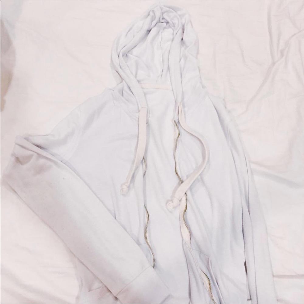 Brandy White Zip Up